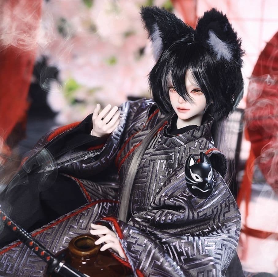 AX501 BJD 1/4 ドール本体 Aoki 球体関節人形 ハンドメイド