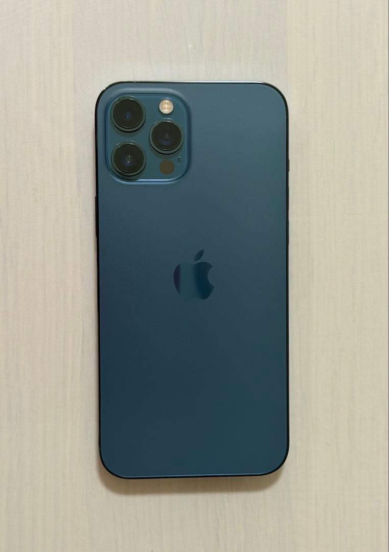 【美品】iPhone 12 Pro Max 256GB SIMフリー ブルー