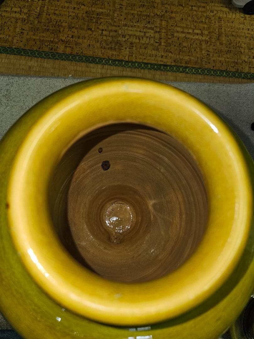 明治期 布志名焼 手水(ちょうず) 高さ約60cm