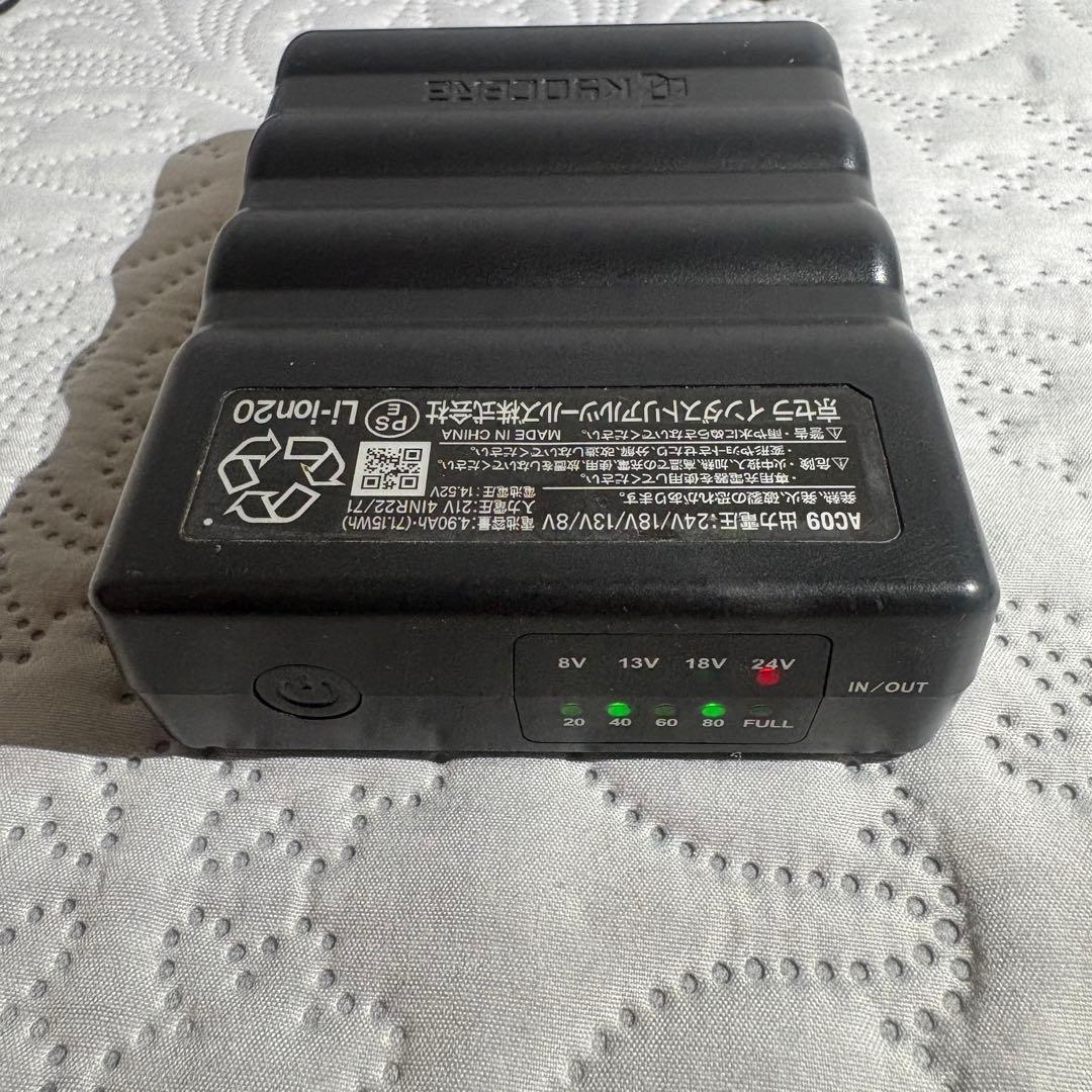 BURTLE AC09 24Vバッテリー2個　AC09-1 ブラック