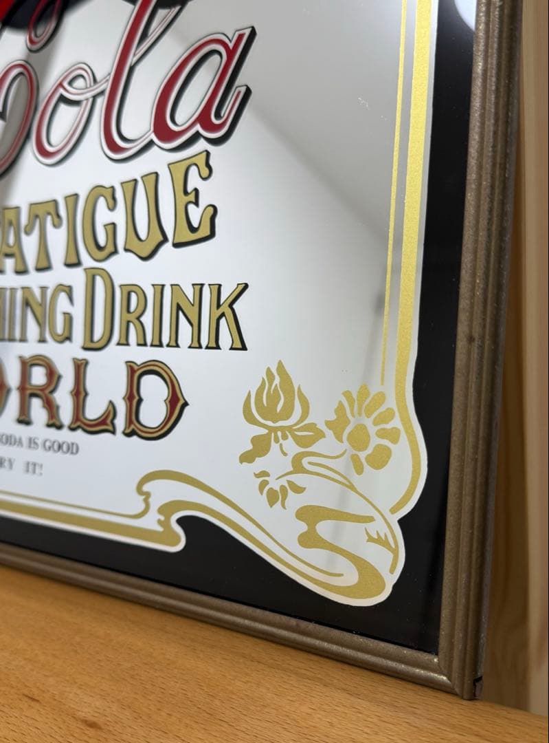 coca-cola コカコーラ パブミラー 鏡 ヴィンテージ レトロ