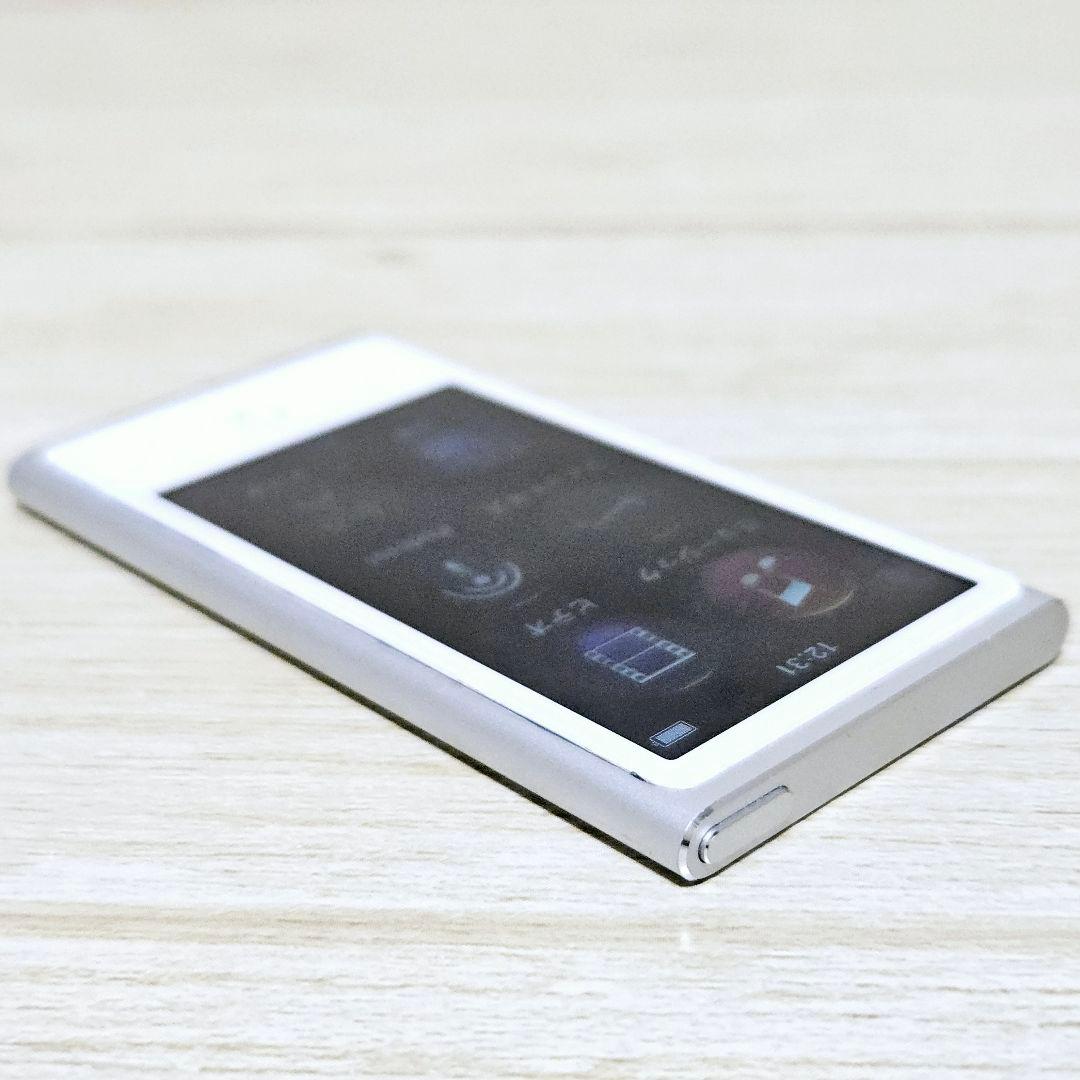 【画面美品】iPod nano 第7世代 16GB A1446 本体 シルバー