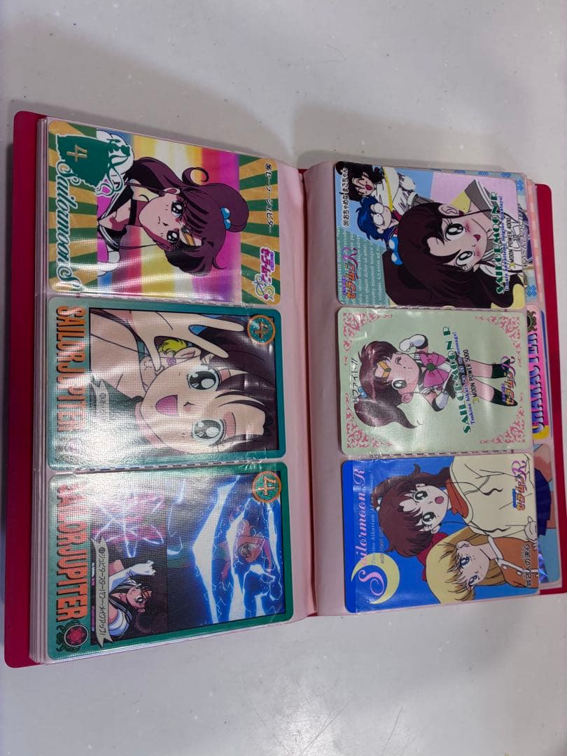 ジ*ム様 セーラームーン トレーディングカードセット カードダス