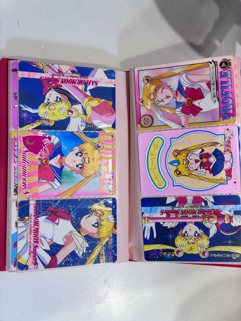 ジ*ム様 セーラームーン トレーディングカードセット カードダス