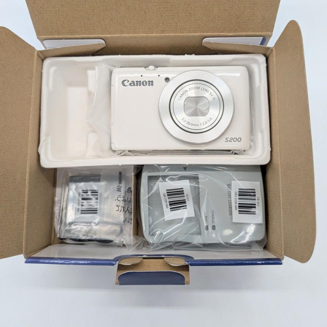 【新品】Canon PowerShot S200 Wi-Fi搭載