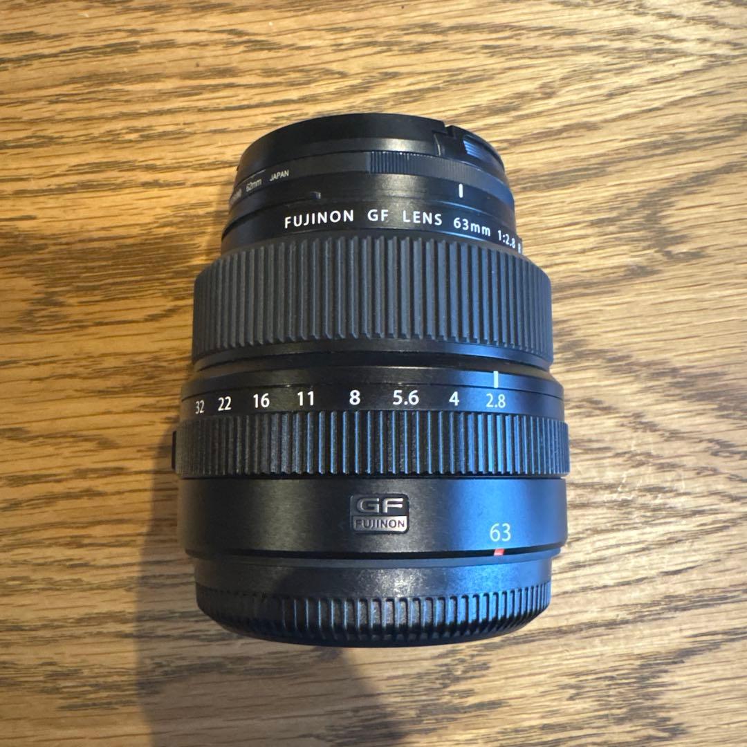 良品 フジノンレンズ GF63mm F2.8 単焦点 保護フィルター付き