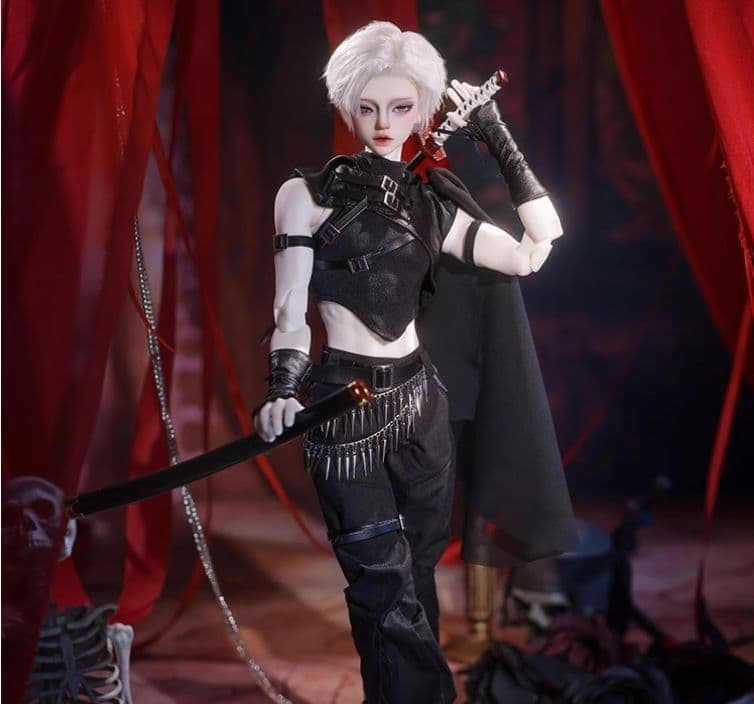 AX110 BJD 1/4 ドール本体 shadow 球体関節人形 ハンドメイド
