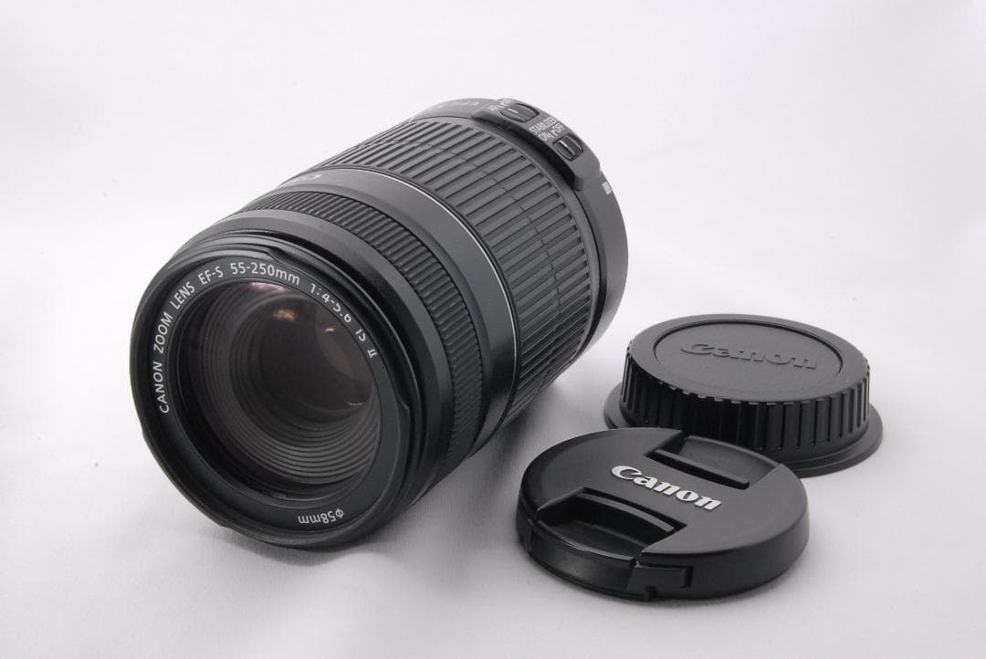 【美品】Canon EF-S 55-250 IS Ⅱ 望遠レンズ 入学式 卒業式