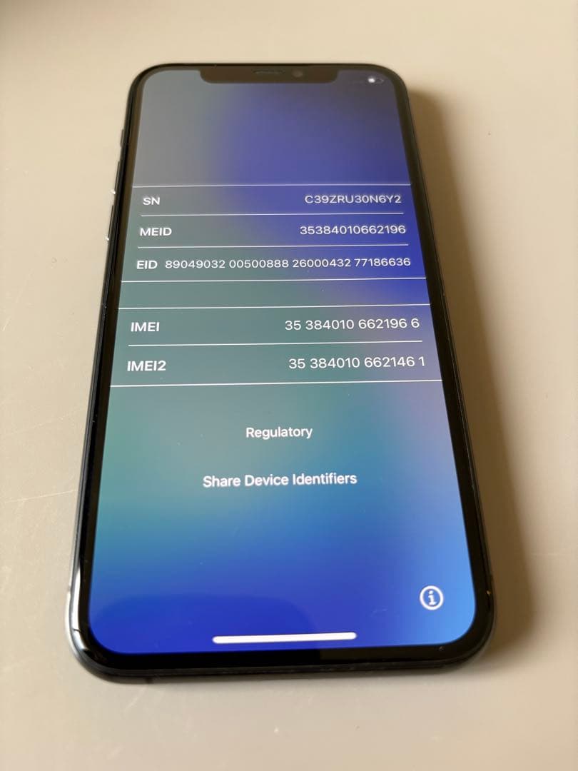 iPhone11pro 本体 64GB スペースグレー 目立つ傷なし　箱なし