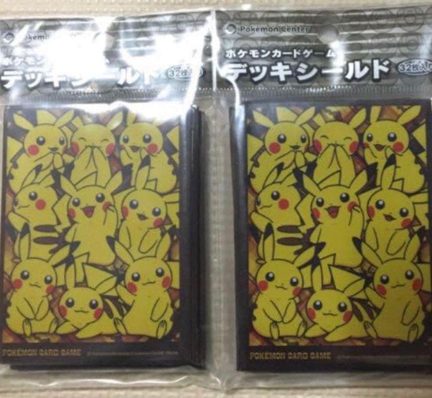 ポケモンカード　デッキシールド　スリーブ　ピカチュウがいっぱい　新品未使用