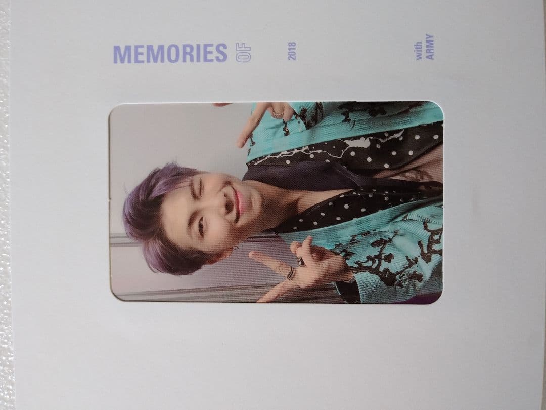 【RM】BTS memories of 2018＆LYS Europe トレカ