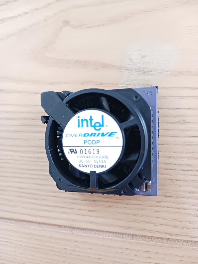 激レア♥Intel PODP 5V 125MHz　OverDrive CPU