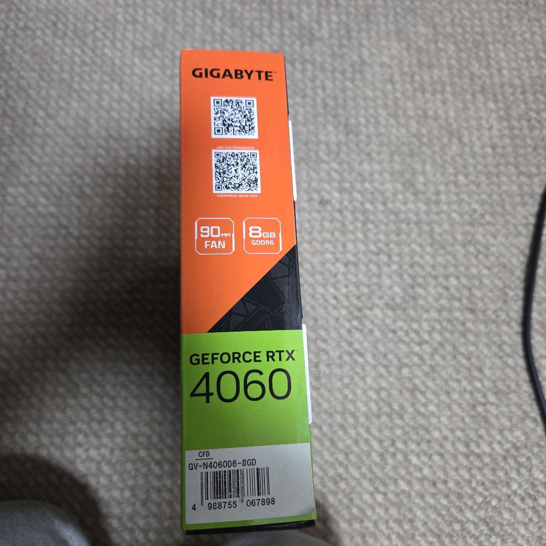 グラフィックボード・グラボ・ビデオカード GIGABYTE GEFORCE RTX 4060 8 GB