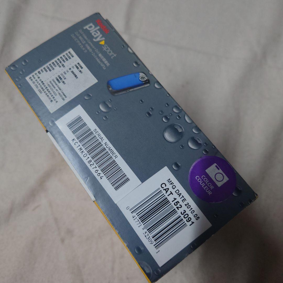 Kodak play sport Zx3 防水ポケットビデオカメラ・未使用