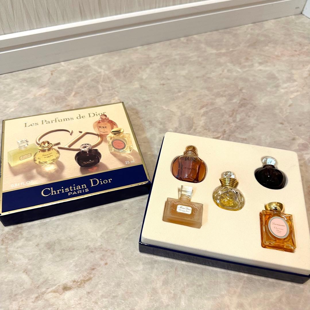 美品✨クリスチャン ディオール　ミニチュア コレクション ミニ香水セット