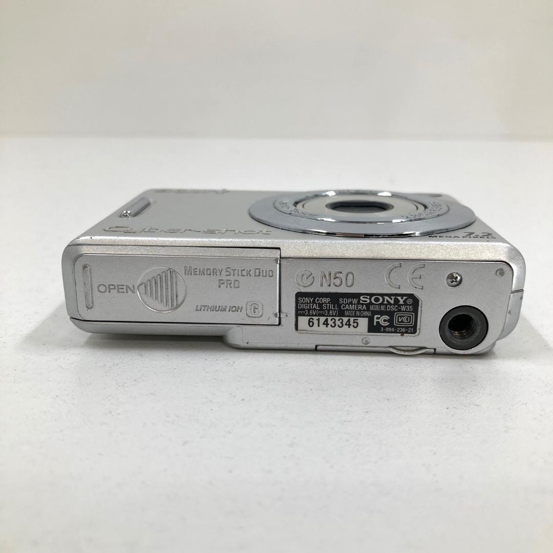 SONY ソニー　デジタルスチルカメラ　Cyber-shot　DSC-W35