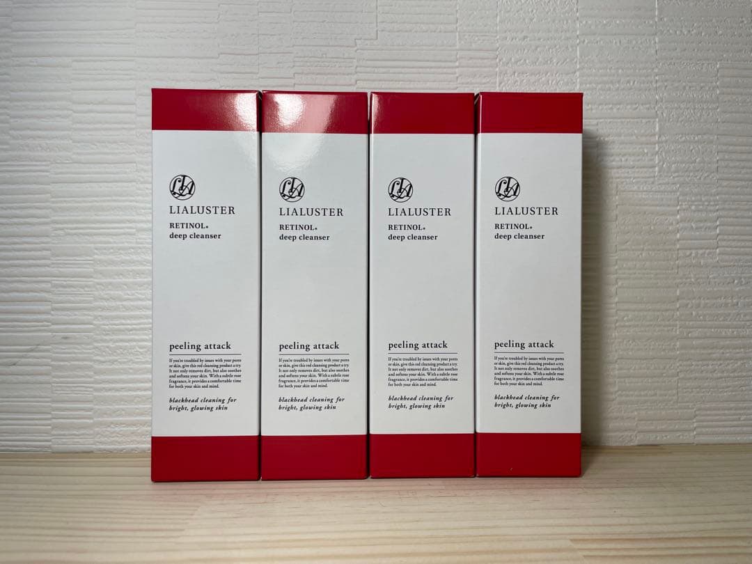 【4本セット】リアラスター レチノール ディープ クレンザー LIALUSTER