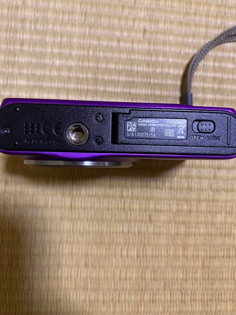 価格交渉可CASIO EX ZR-20. コンパクトデジタルカメラ パープル