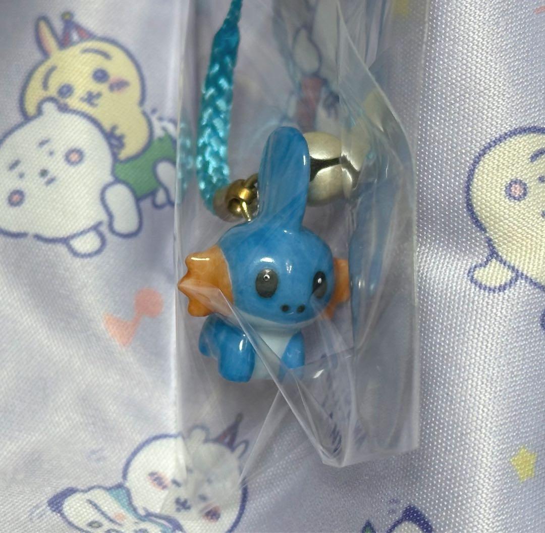 ポケモンセンター 根付 ストラップ ミズゴロウ 陶器 キーホルダー