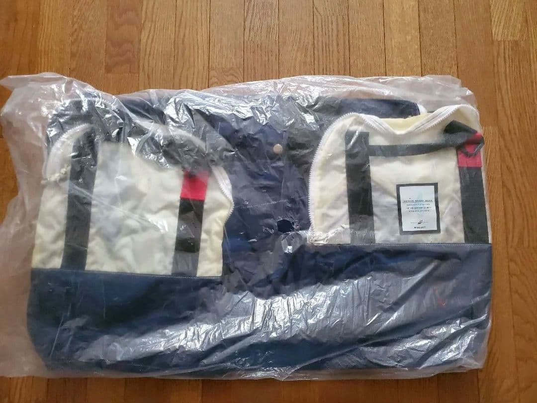 DESCENTE ボストンバッグ ネイビー