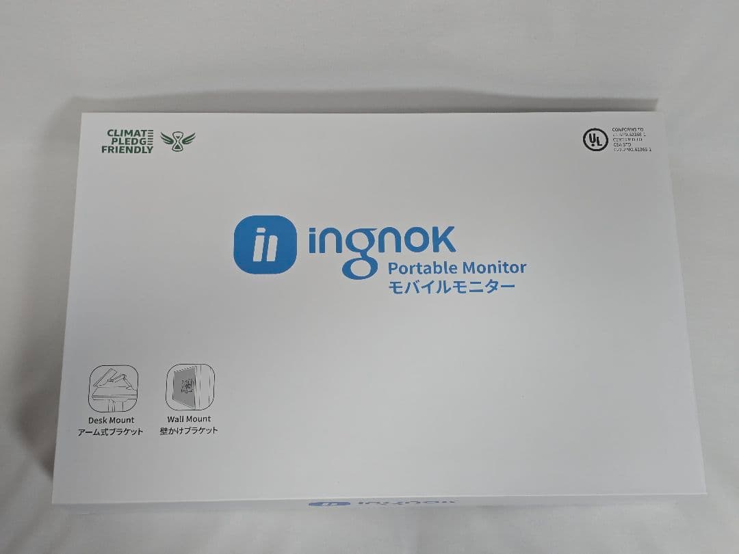 Ingnok モバイル モニター 18.5インチ モバイルディスプレイ