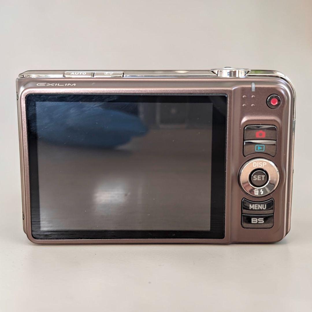 美品 動作確認済 CASIO EX-H15 デジカメ ブラウン 充電器 バッテリ