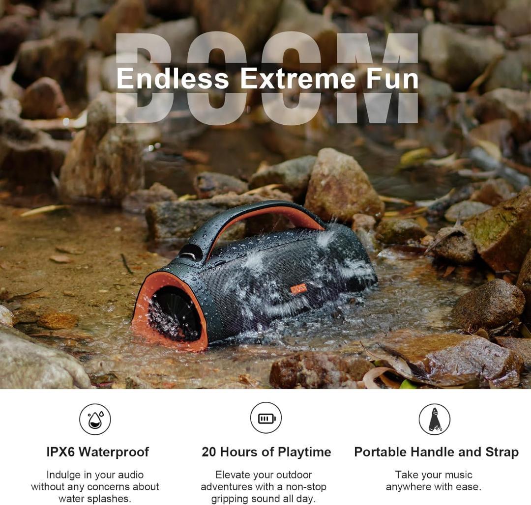 DOSS Extreme Boom Pro Bluetoothスピーカー100W