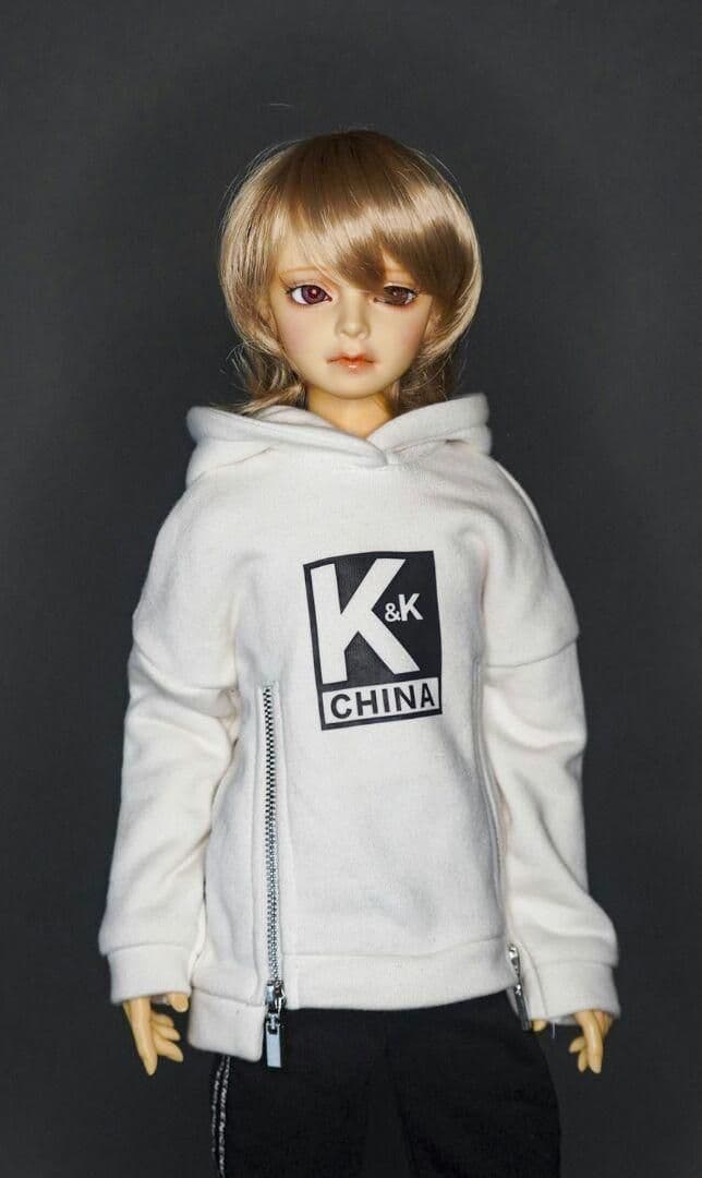 WR16　BJD　1/3　ドール 衣装 パーカー　2点セット　ハンドメイド