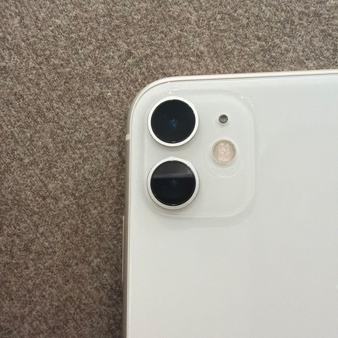 iPhone11 128GB ホワイト 箱あり 初期化済