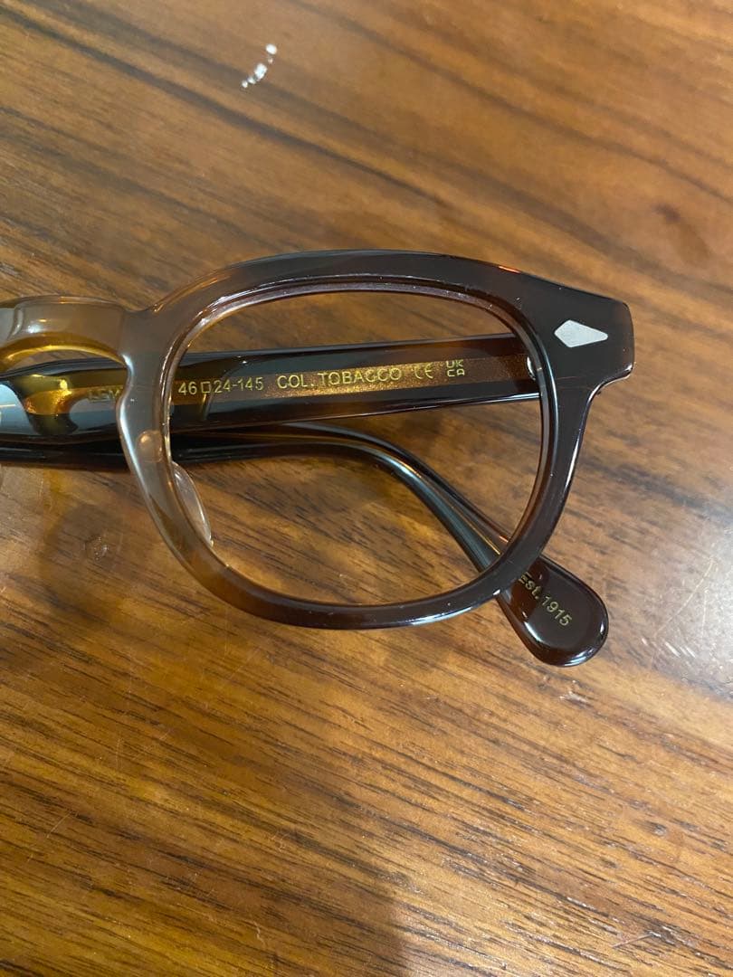 メガネ・老眼鏡 MOSCOT LEMTOSH 46 TOBACCO