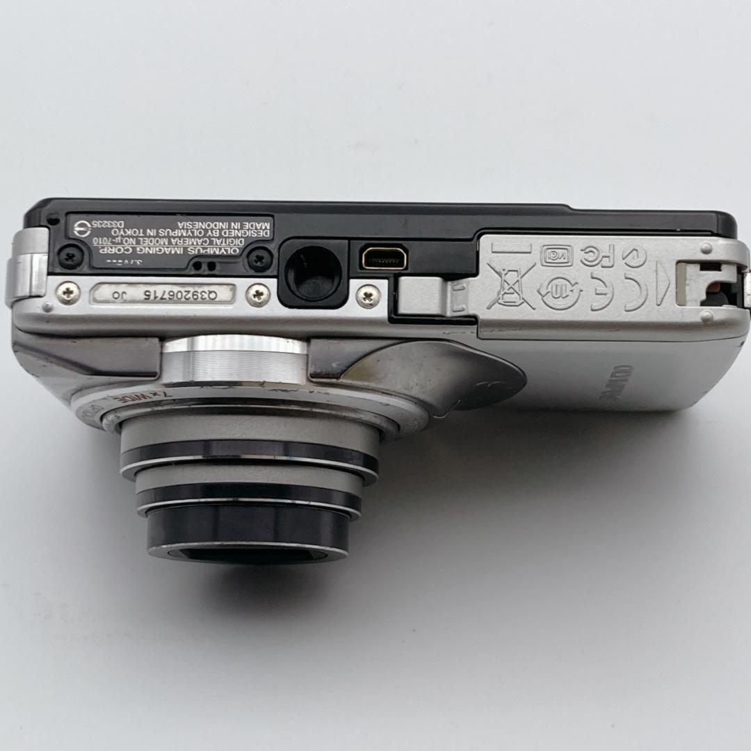 【良品】OLYMPUS μ-7010デジタルカメラ 付属品多数！microSD他