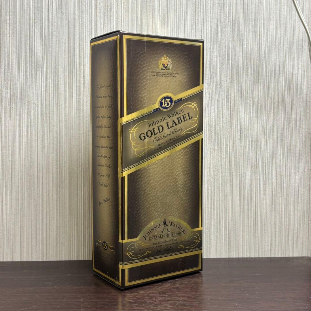 新品 未開封 ジョニーウォーカー ゴールドラベル 750ml スコッチウィスキー
