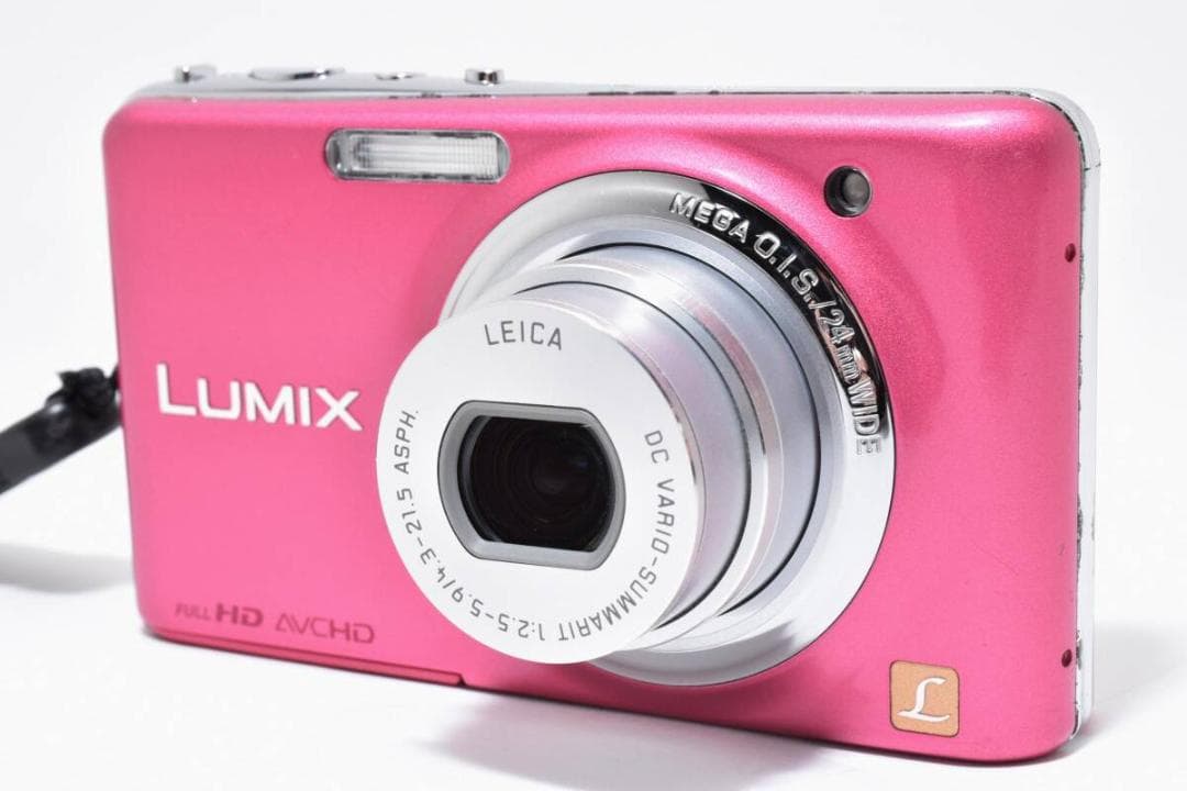 美品　Panasonic LUMIX DMC-FX77 ピンク ＃A415