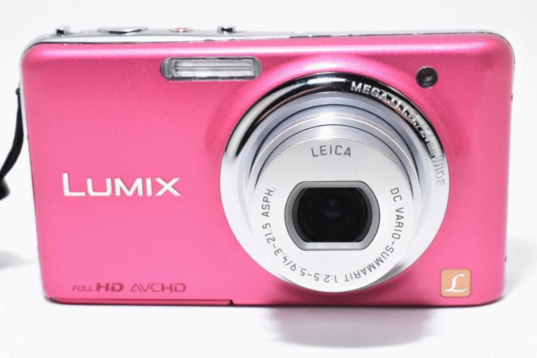 美品　Panasonic LUMIX DMC-FX77 ピンク ＃A415