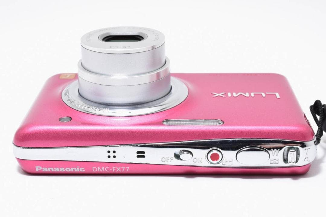 美品　Panasonic LUMIX DMC-FX77 ピンク ＃A415