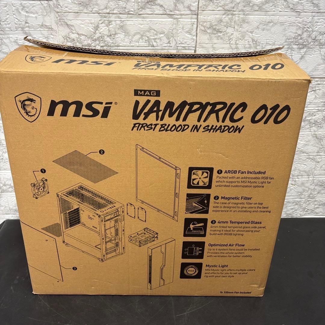 979　未使用保管品　MSI　MAG VAMPIRIC　010　ATXケース