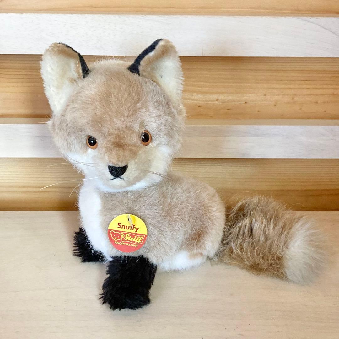 オールドシュタイフ　キツネ　Snuffy　ぬいぐるみ　ドイツ　ヴィンテージ