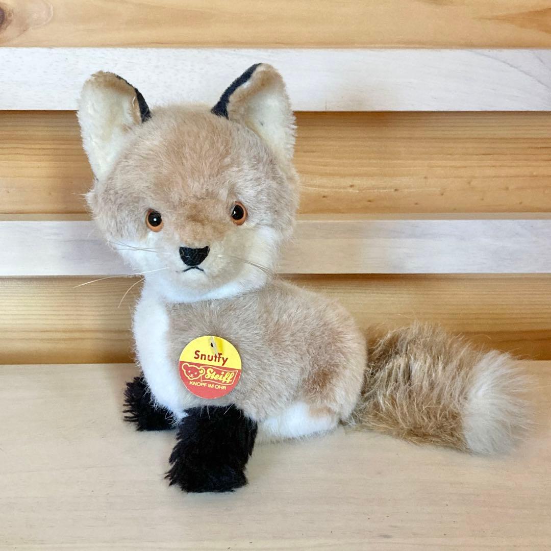 オールドシュタイフ　キツネ　Snuffy　ぬいぐるみ　ドイツ　ヴィンテージ