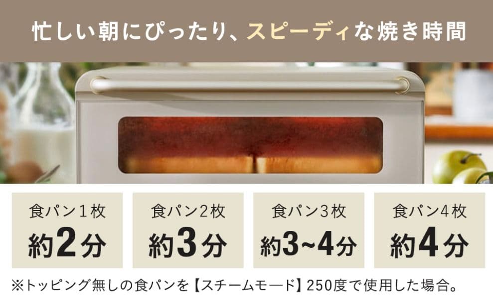 BRUNO 多機能トースター ブラック