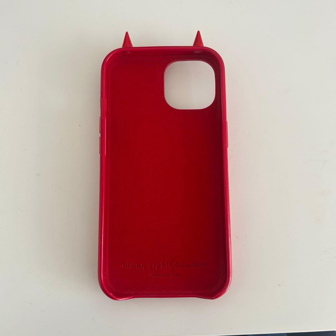 Urban Sophistication iPhone14ケース 赤 ツノ