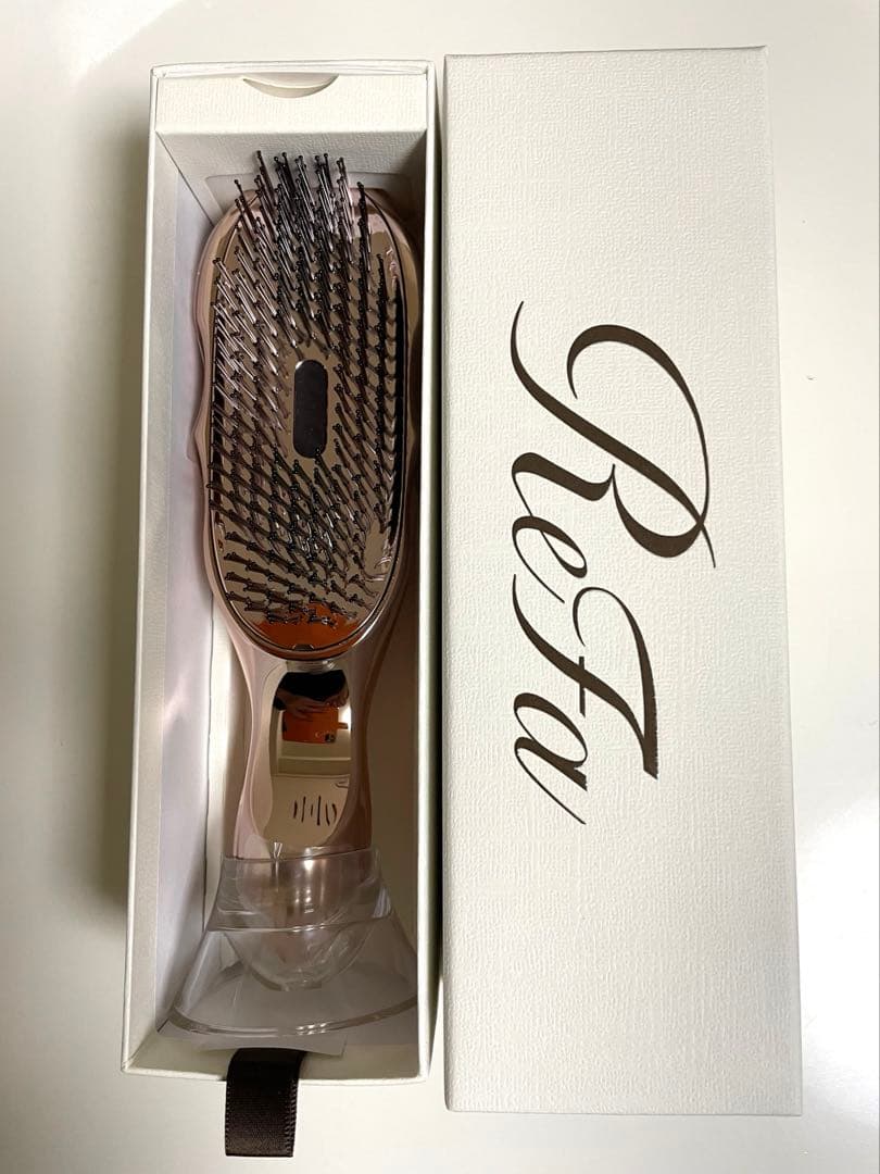 新品　【ReFa】リファイオンケアブラシプレミアム　ローズゴールド