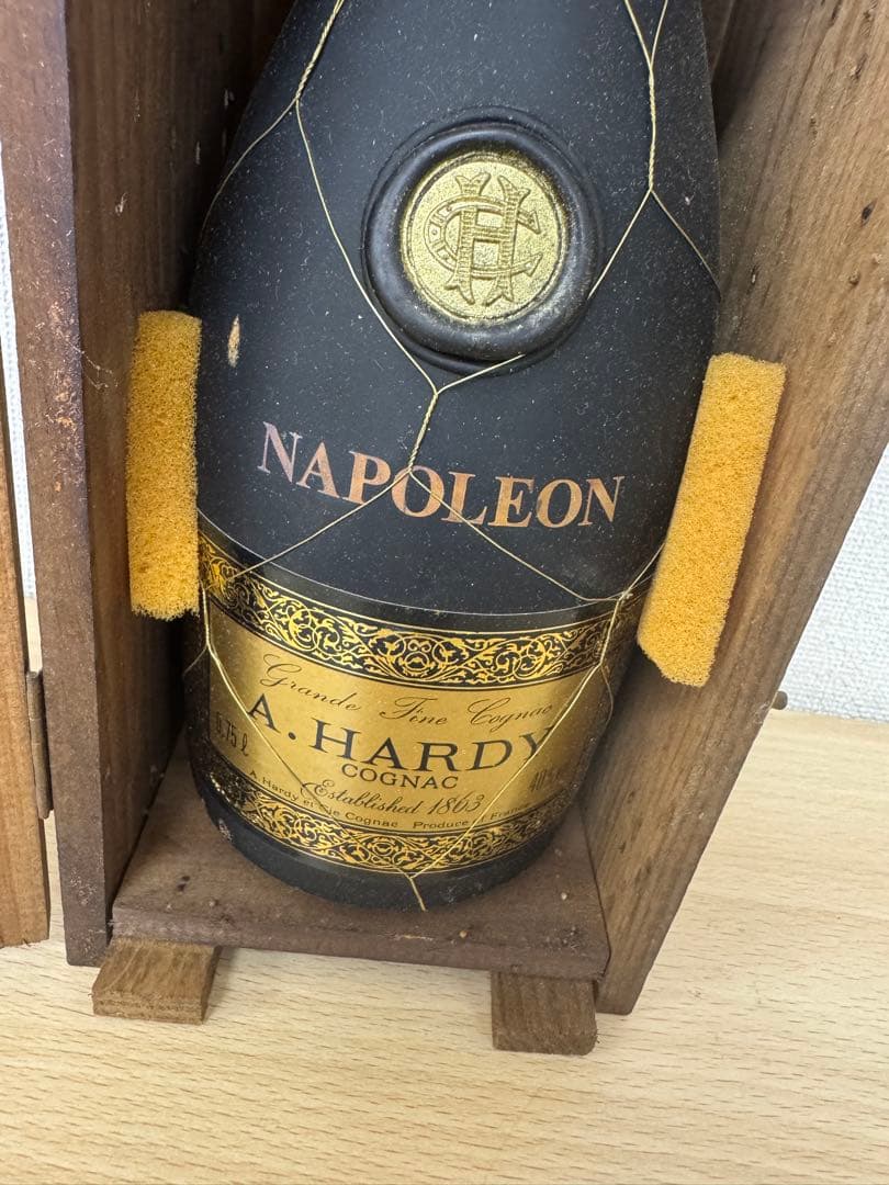 未開栓　A. HARDY ナポレオン コニャック ブランデー 古酒