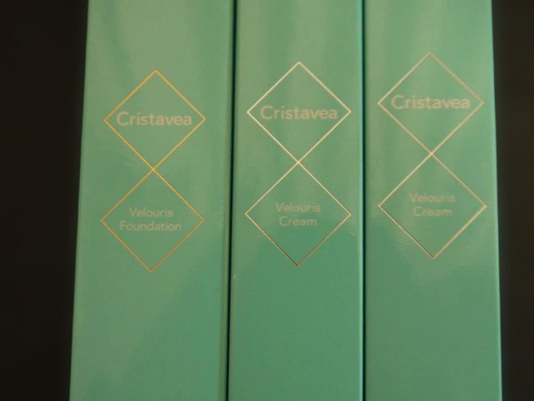 Cristavea Velouris Foundation & Cream 3点