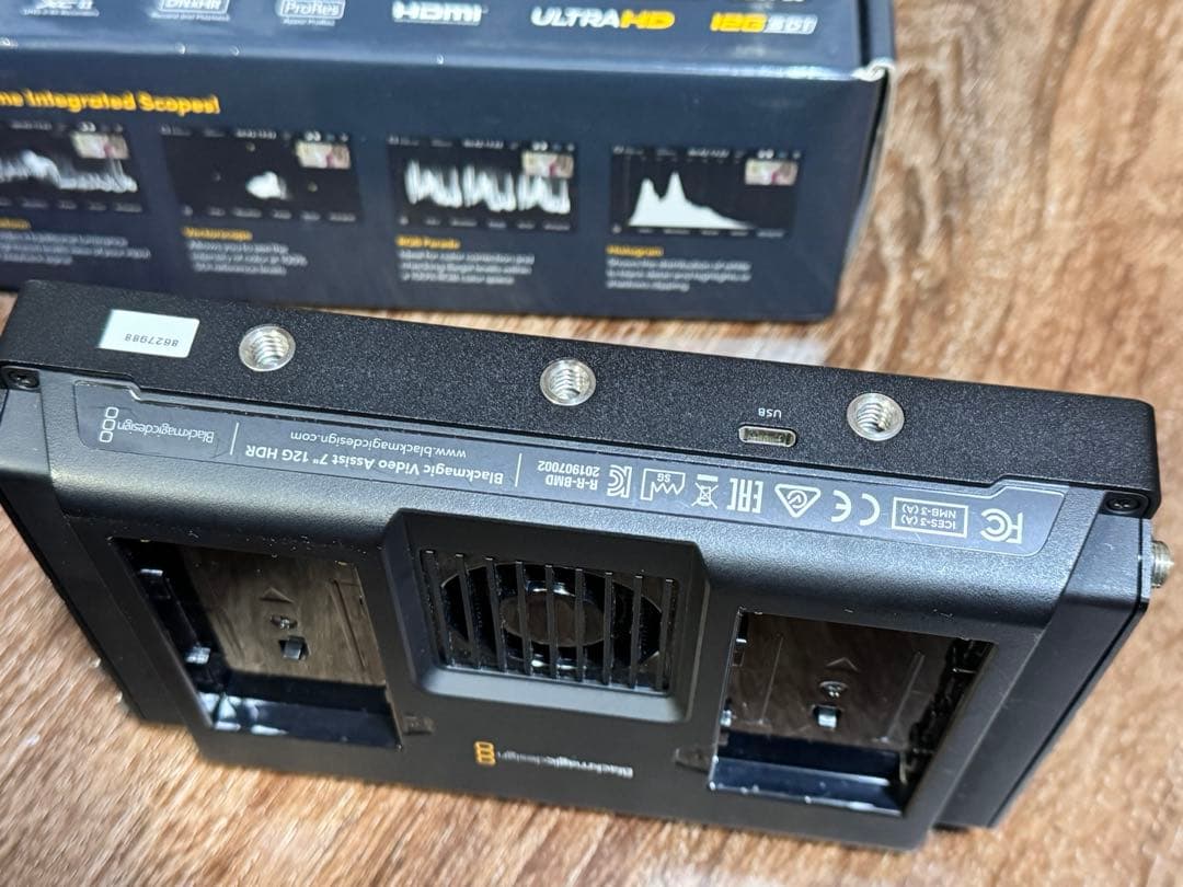 その他 Blackmagic Video Assist 7\" 12G HDR