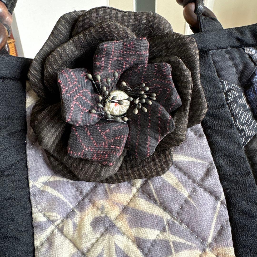 パッチワークトートバック　ハンドメイド