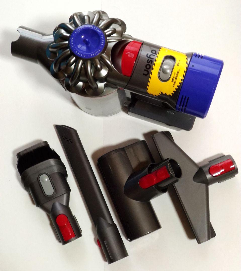 ダイソンSV10 V8掃除機＋マキタ18vアダプターセット 分解清掃済み 動作品