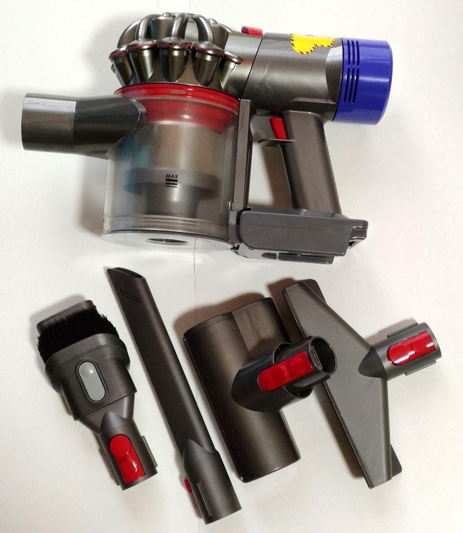 ダイソンSV10 V8掃除機＋マキタ18vアダプターセット 分解清掃済み 動作品