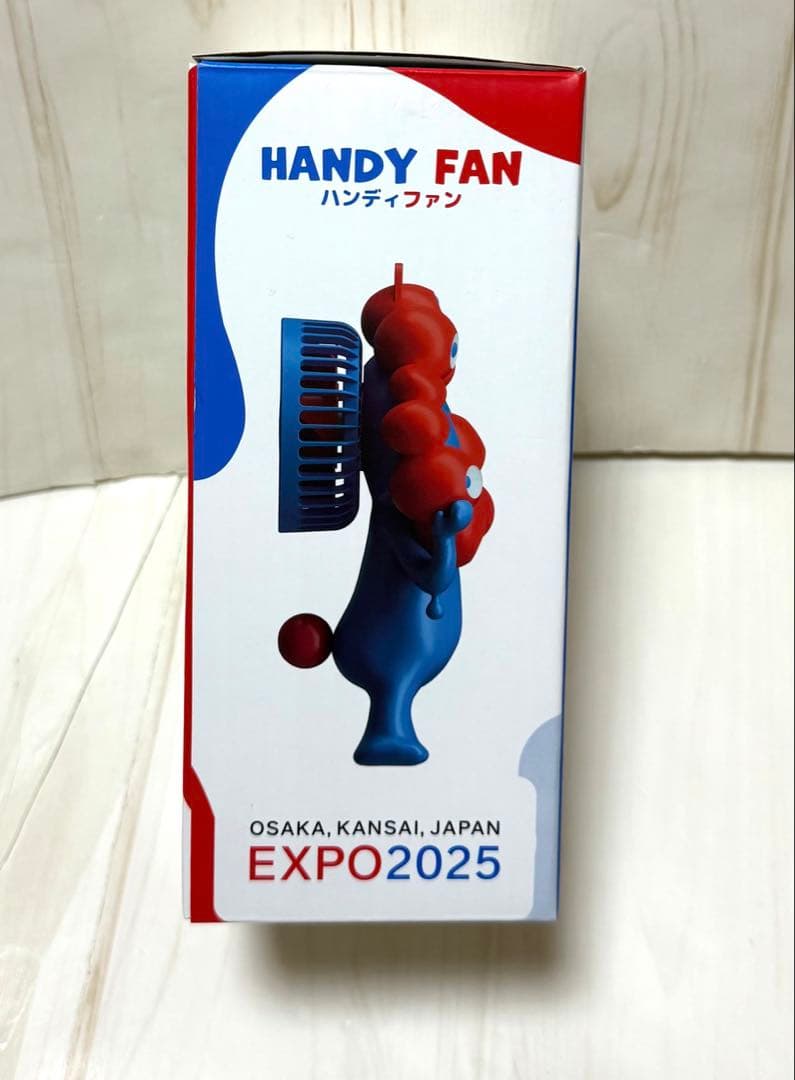 ミャクミャク ハンディファン 新品　EXPO2025 万博　扇風機