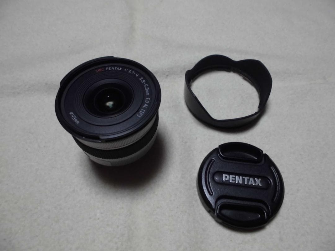 PENTAX Q 08 WIDE ZOOM 超広角ズーム フード前後キャップ付き