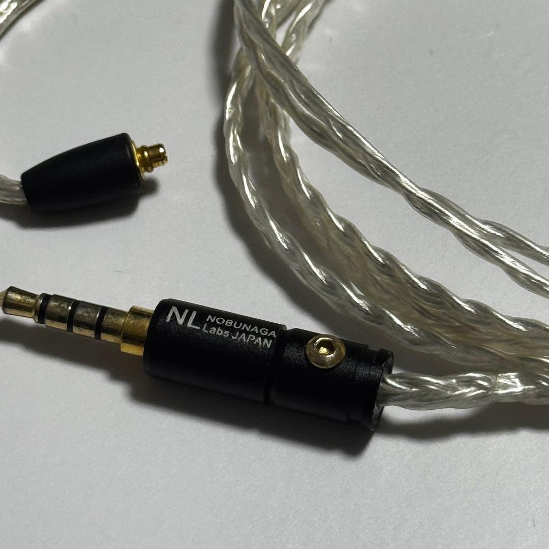 NOBUNAGA Labs イヤホンケーブル 3.5mm 約1.2m